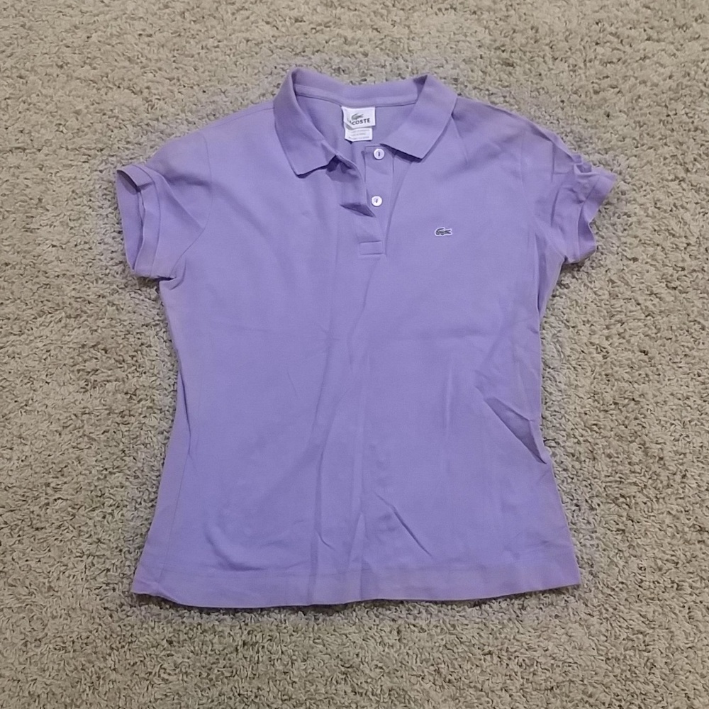 Lacoste Polo purple
